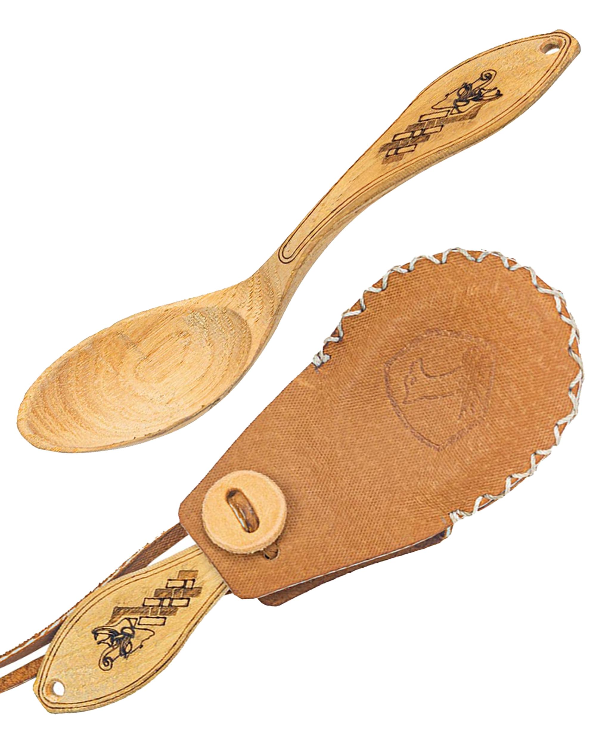 Amazon.com: Condor Tool & Knife Norse Dragon Carved Spoon